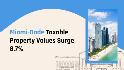 Miami-Dade Taxable Property Values Surge 8.7%